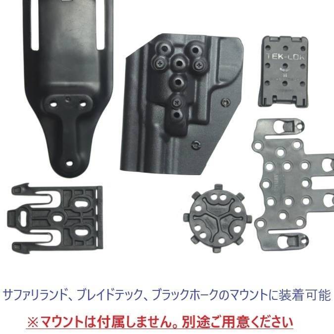 六七五 S&W M500 2-3/4 インチ リボルバー 専用 ホルスター Black