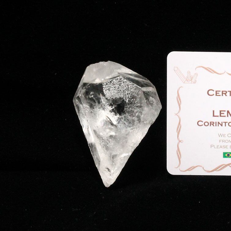 レムリアンシード 水晶 原石 ブラジル ミナスジェライス州 コリント産 証明書付属 一点物 271-288