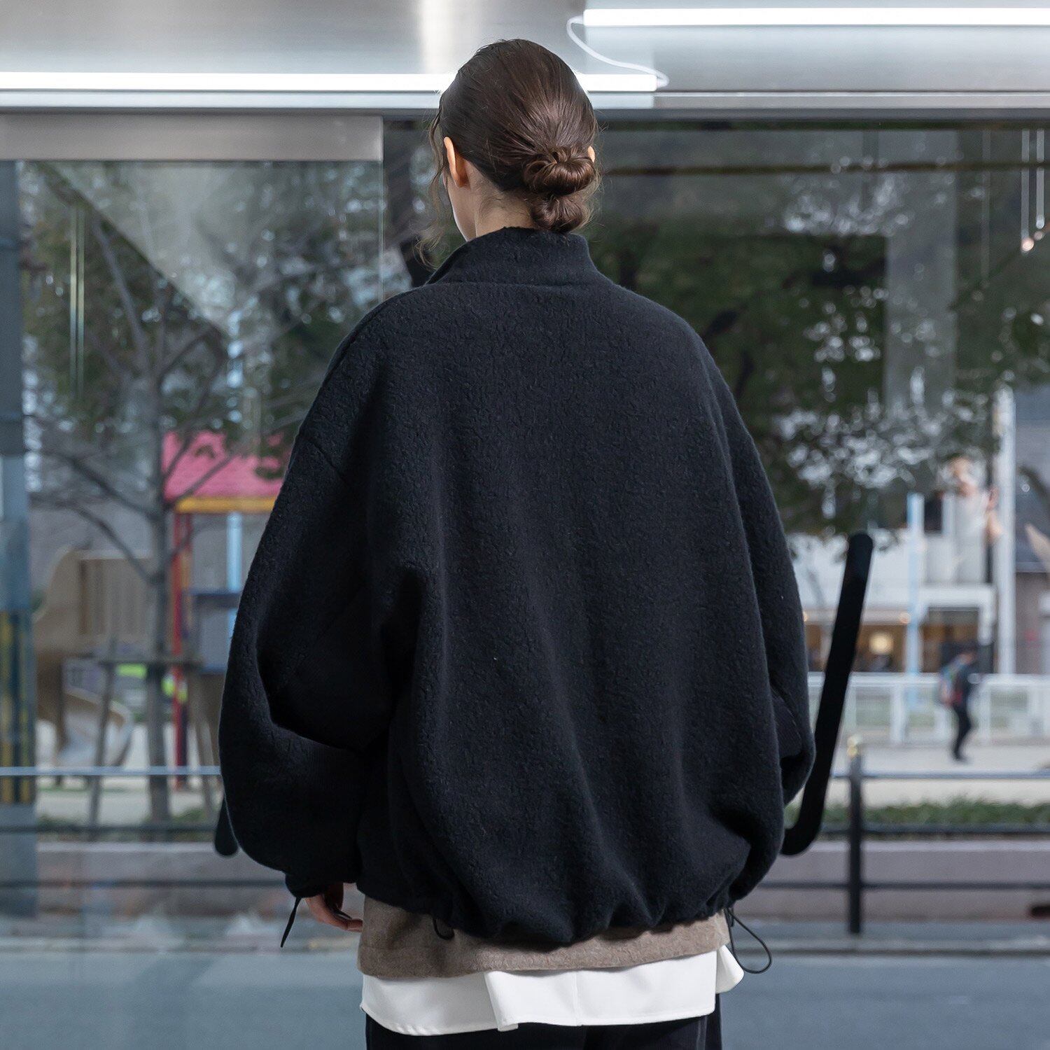 シエルエアー　2WAY BOA BLOUSON ONCILY（オンシェリー）の「2WAY REVERSIBLE BOA BLOUSON / 2ウェイ