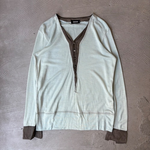 ZUCCa / Henry neck knitted sweater ZUCCa / Henry neck knitted sweater