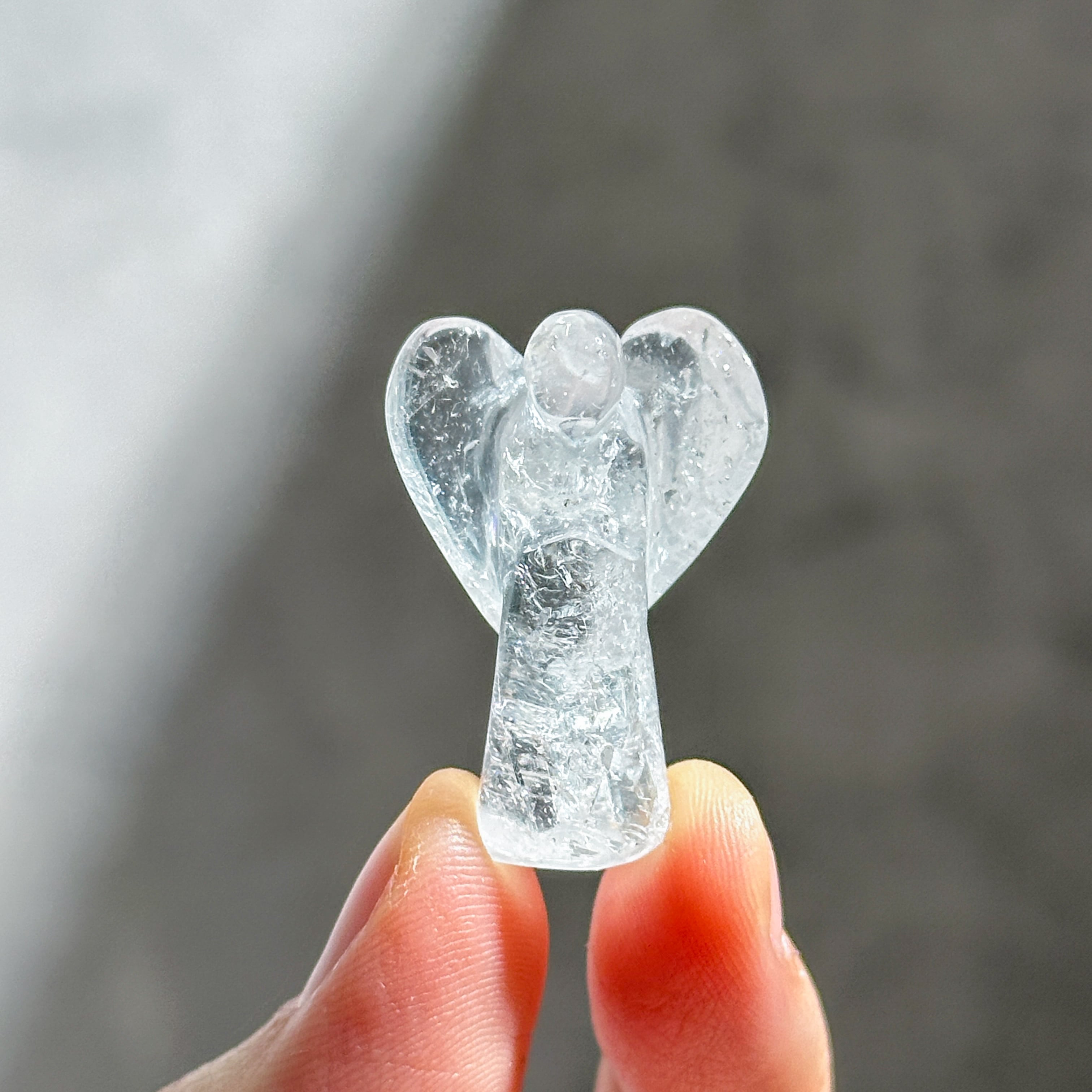 クリアクォーツ ミニミニエンジェル42◇Clear Quartz Angel◇天然石・鉱物・パワーストーン