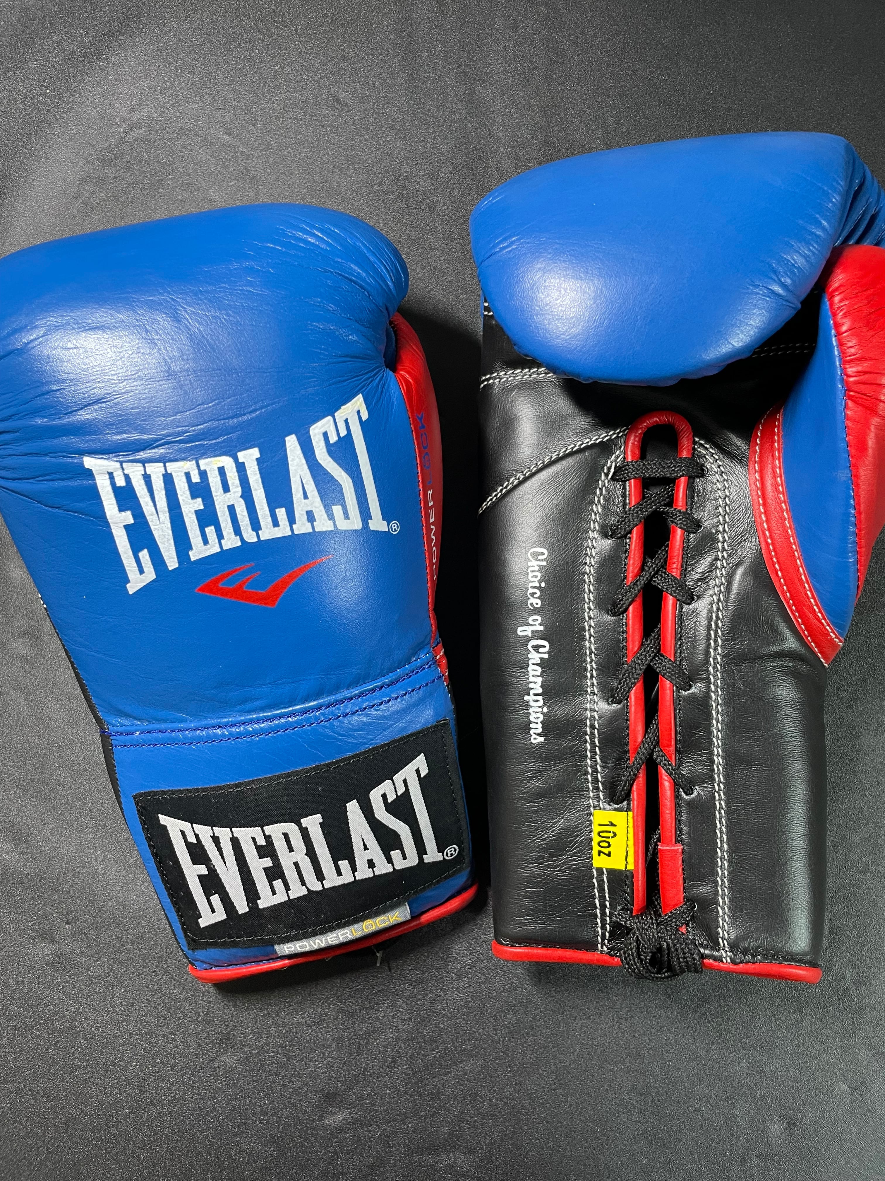 Everlast パワーロックプロファイトグローブ 青/赤 | ボクシング格闘技専門店　OLDROOKIE powered by BASE