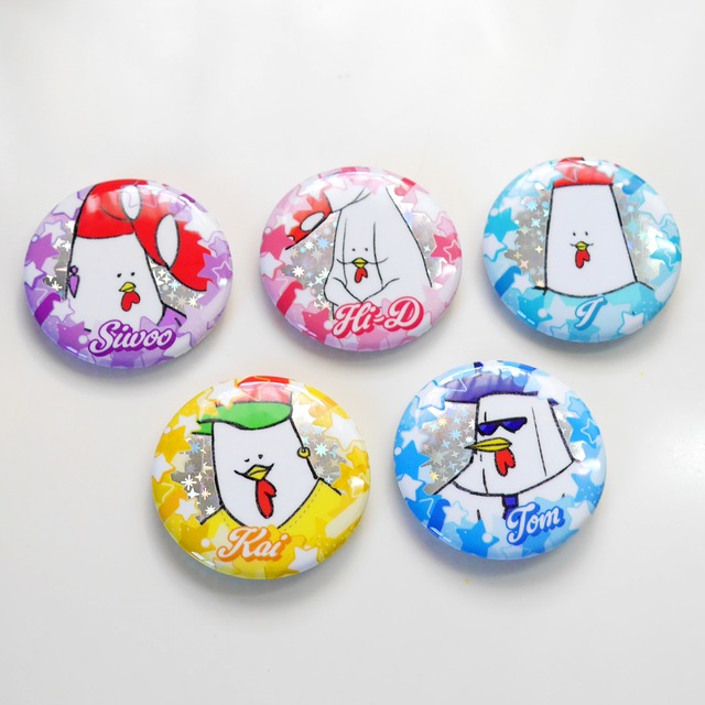 ●お得● 兄弟のホログラム缶バッジセット