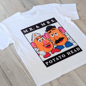 【 Toy Story（ トイ・ストーリー ) 】『 Mr. & Mrs. Potatohead 』ポテトヘッド / Tシャツ〚アメリカン雑貨 アメトイ〛