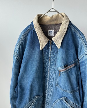 -Lee- Vintage 70s 44R 191-LB Denim Work Jacket