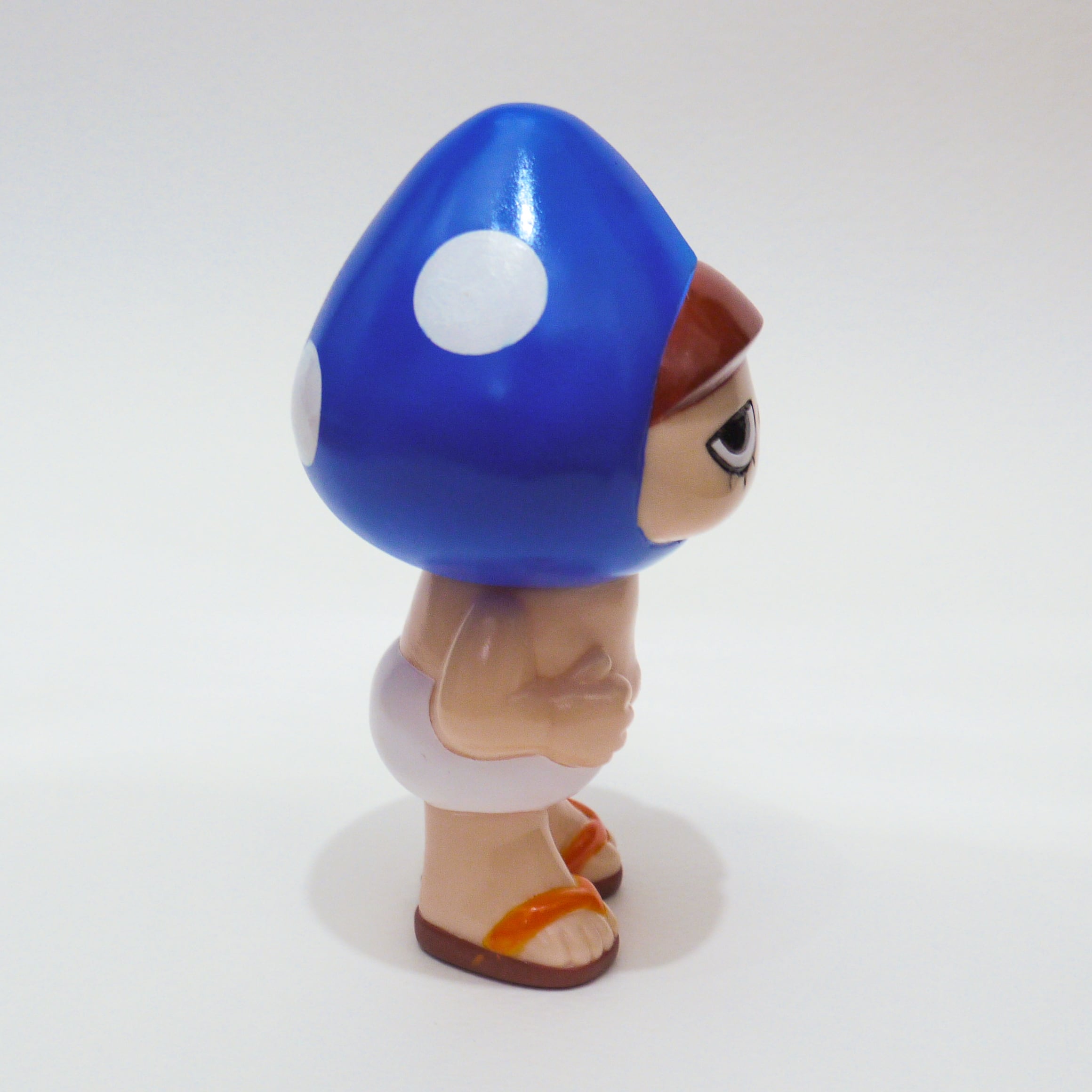 オリジナルソフビ＜キノコケシ 青＞ | Pay ID