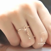 スパークルドロップリング