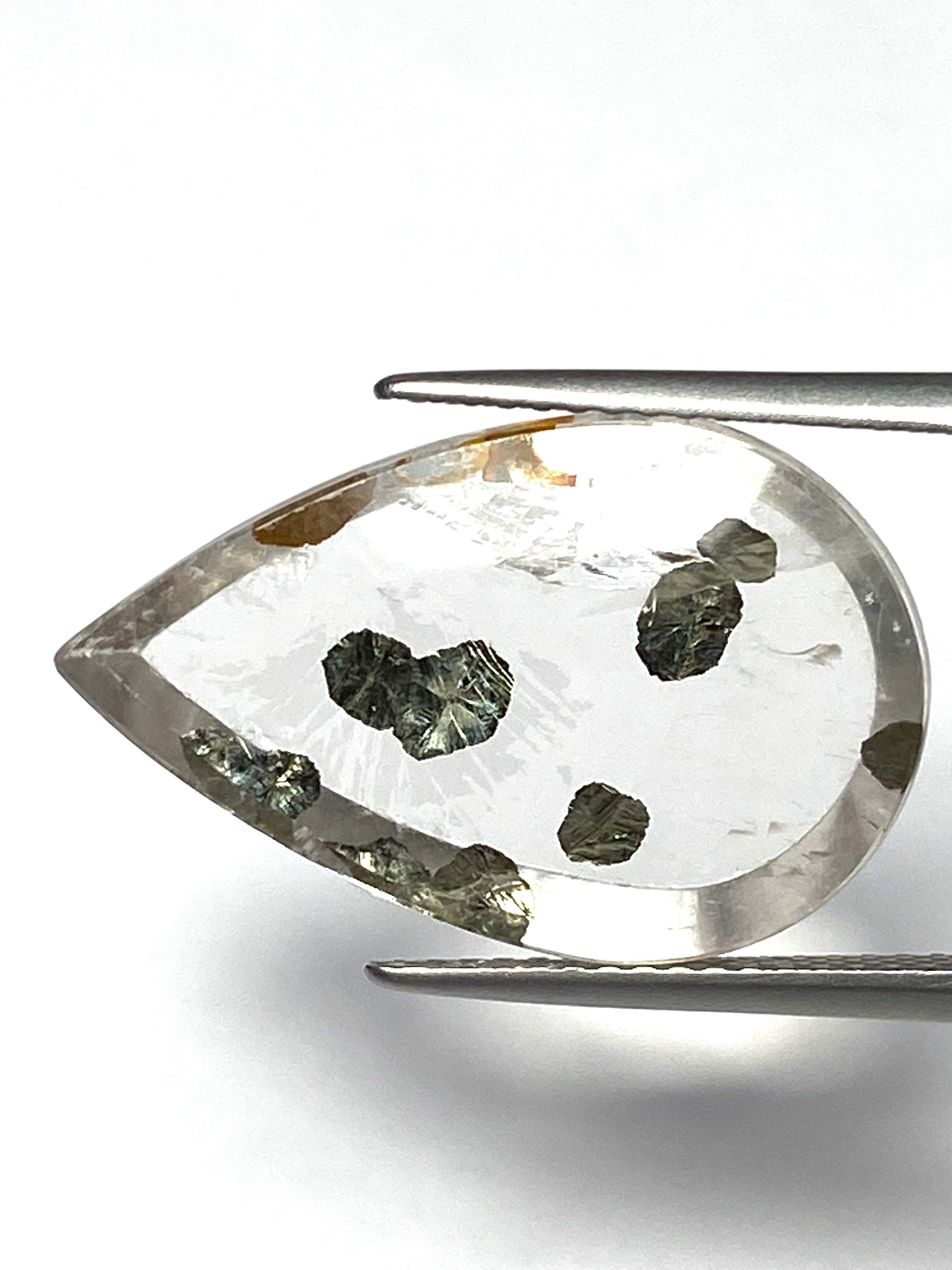 24.マーカサイトinクォーツ［No.HA-2340］ | デザインアトリエ -kakera-