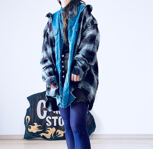 再販！　2-way flannel shirt