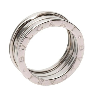 ブルガリ B-zero1 ビーゼロワン 2バンド リング 指輪 #57 K18WG ホワイトゴールド レディース BVLGARI 【中古】