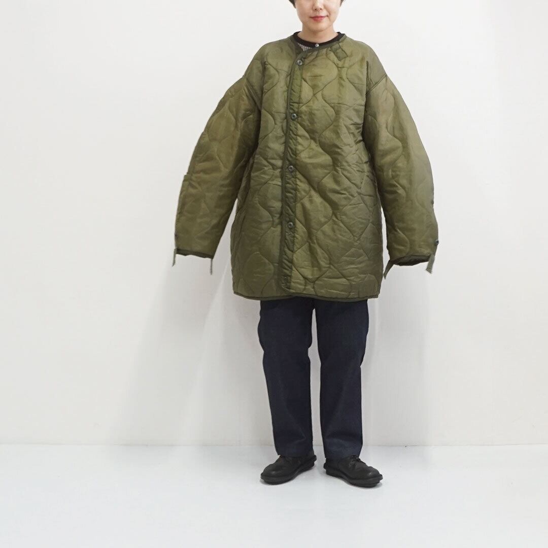 DEAD STOCK / REMAKE】MILITARY US ARMY M-65 COAT QUILTING LINNER ...