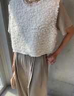 【25aw】Boa Vest_2colors