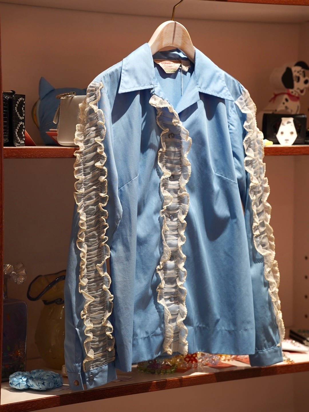 Vintage Frill Design Shirt