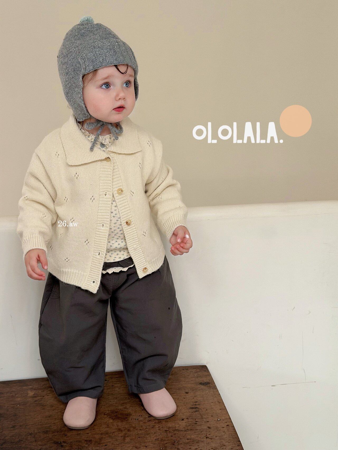 【予約】/ ベラフリルベギパンツ / ololala
