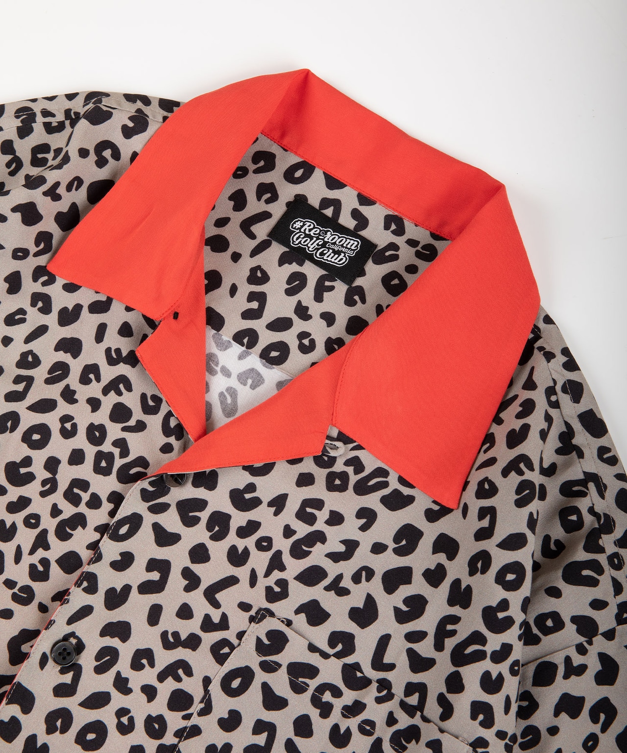 【RCGC】LEOPARD SWITCHING OPEN COLLAR SHIRTS［RGS002］