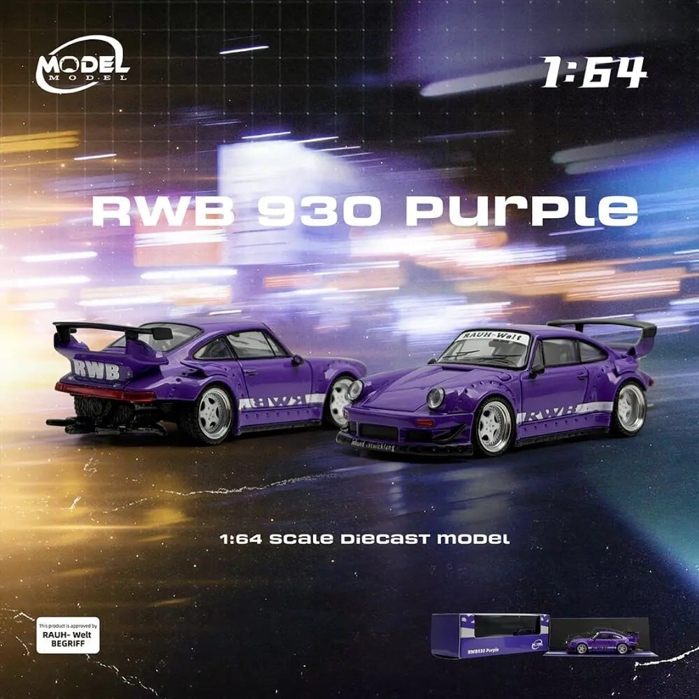 MODEL MODEL 1/64 RWB930 パープル
