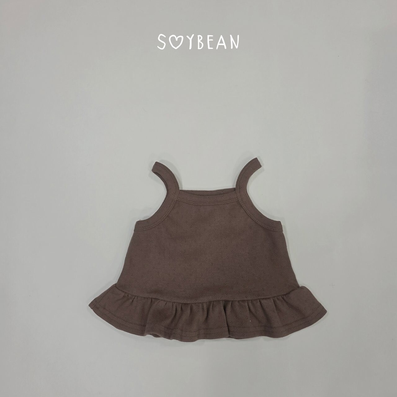 韓国子供服 / 26Autumn / soybean / レイヤード キャミソール / キッズ服 / 秋服 *XS~XL*