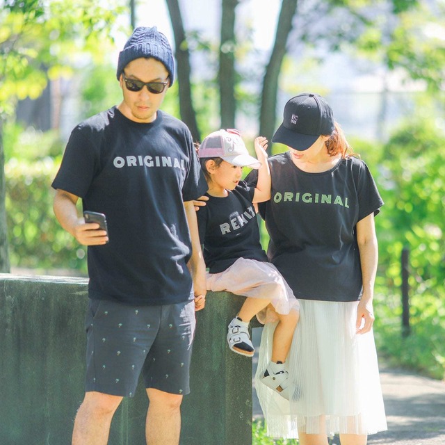 【ORIGINAL&REMIX】ママとパパとキッズの親子リンクコーデTシャツ
