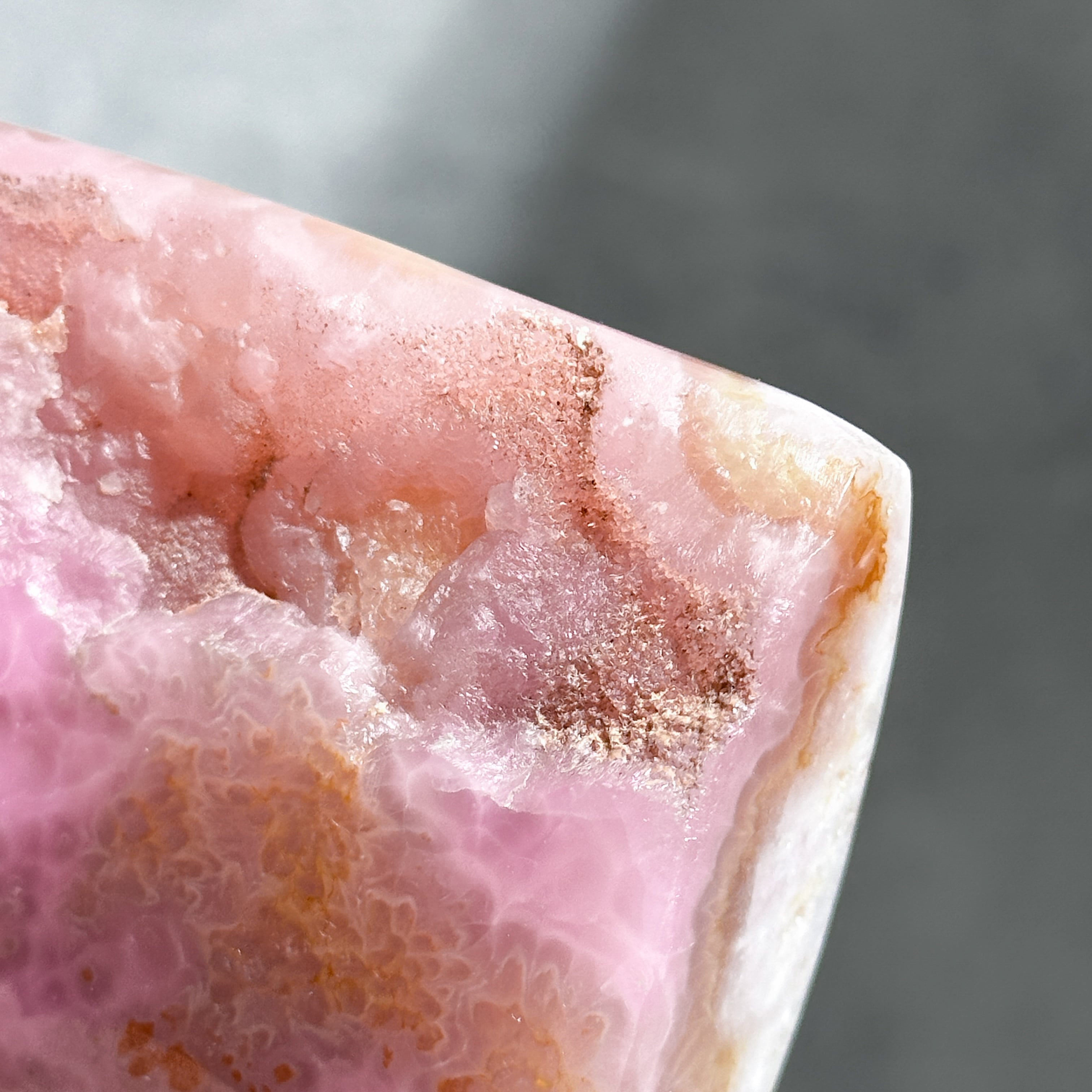 高品質　バービーカラー　ピンクアラゴナイト　フリーフォーム　天然石 ピンクアラゴナイト フリーフォーム12◇ Pink Aragonite ◇天然石