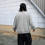 KUON / GANKO別注 Sashiko Sweatshirt style2