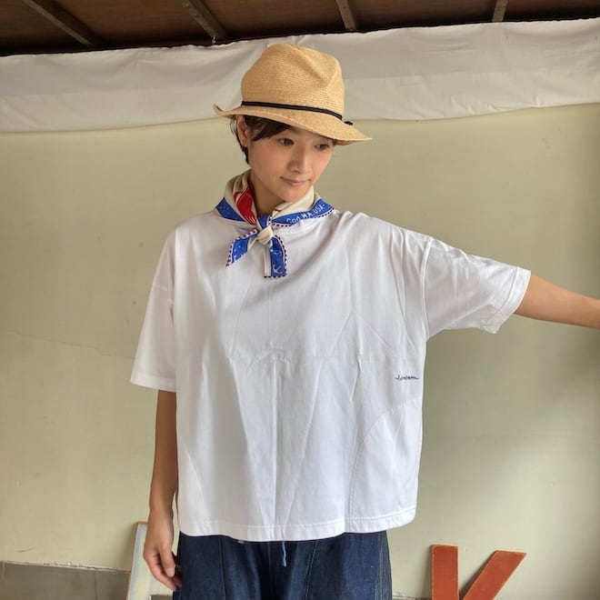 マコト様 新品タグ付き　快晴堂 半袖 トップス 快晴堂 レディース Tシャツ 首まわりしっかり五分袖Tシャツ Girl'sT