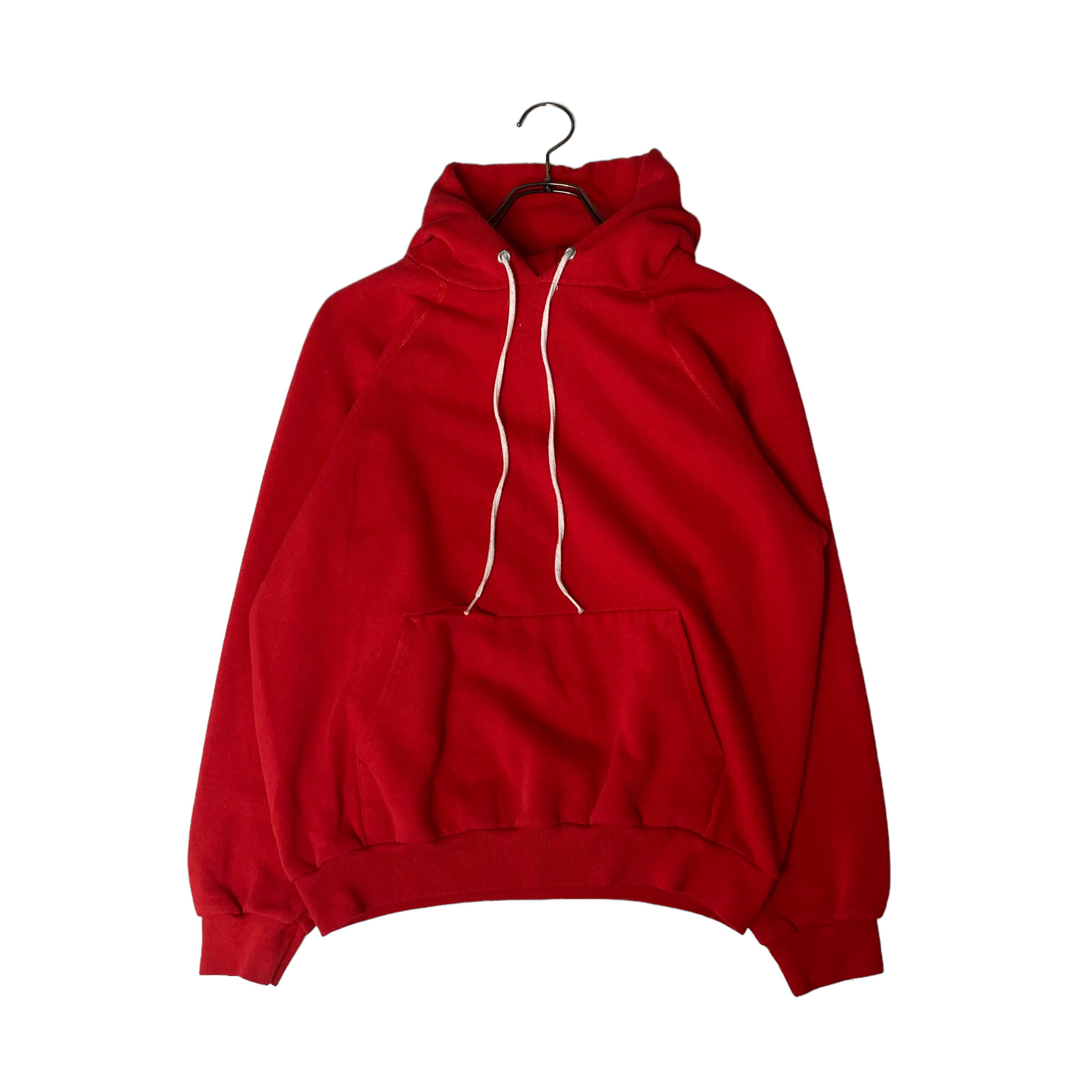 80's】【Made in USA】【ラグランスリーブ】Hanes パーカー L Vintage