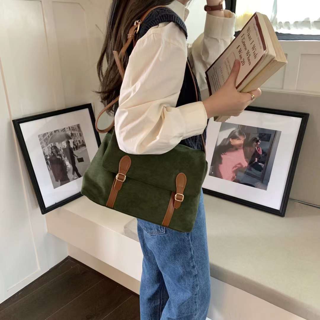 フラップショルダーバッグ　AS103-4105