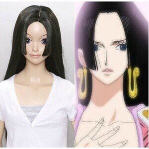 K1850b ONE PIECE ワンピース ボア・ハンコック コスプレ衣装+