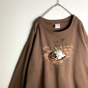 ~"sweat shirt" animal embroidery design~