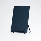 Multi-log note - 【ドット方眼・五段階評価】北欧ネイビー / A6変形 / ハードカバーノート