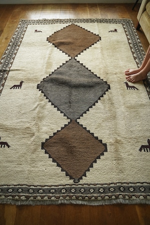 2407-Vintage Qashqai Gabbeh
