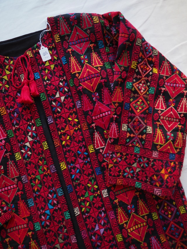 Vintage Handmade Jordan Embroidered Ethnic Jacket