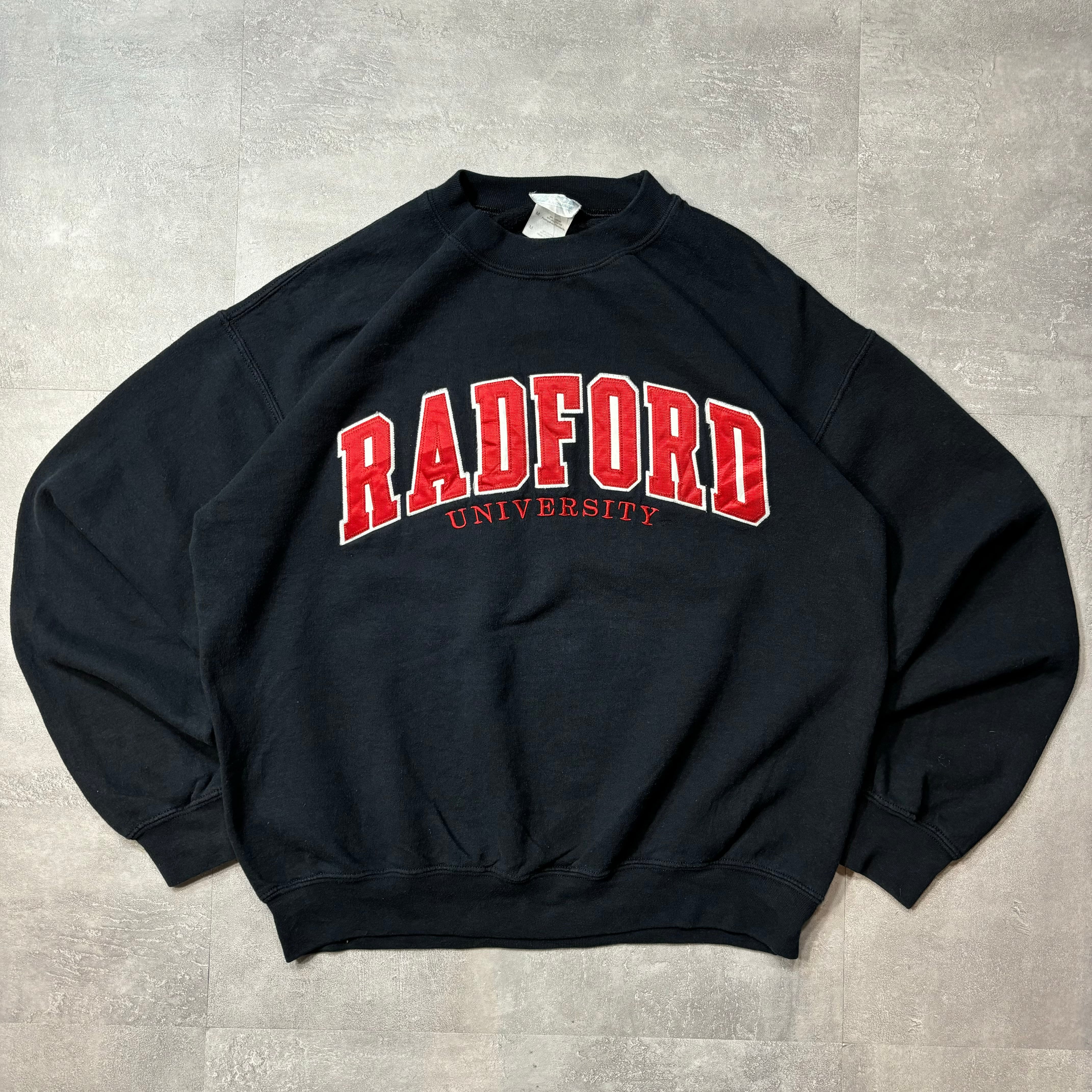 《M》 RADFORD UNIVERSITY ラドフォード大学 スウェット 短丈 no.4106