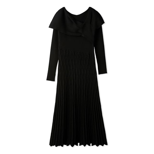 Her lip to（ハーリップトゥ） Siena Big Collar Pleated Dress