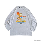 GARFIELD×CRATE DUNK L/S T -SHIRT GRAY