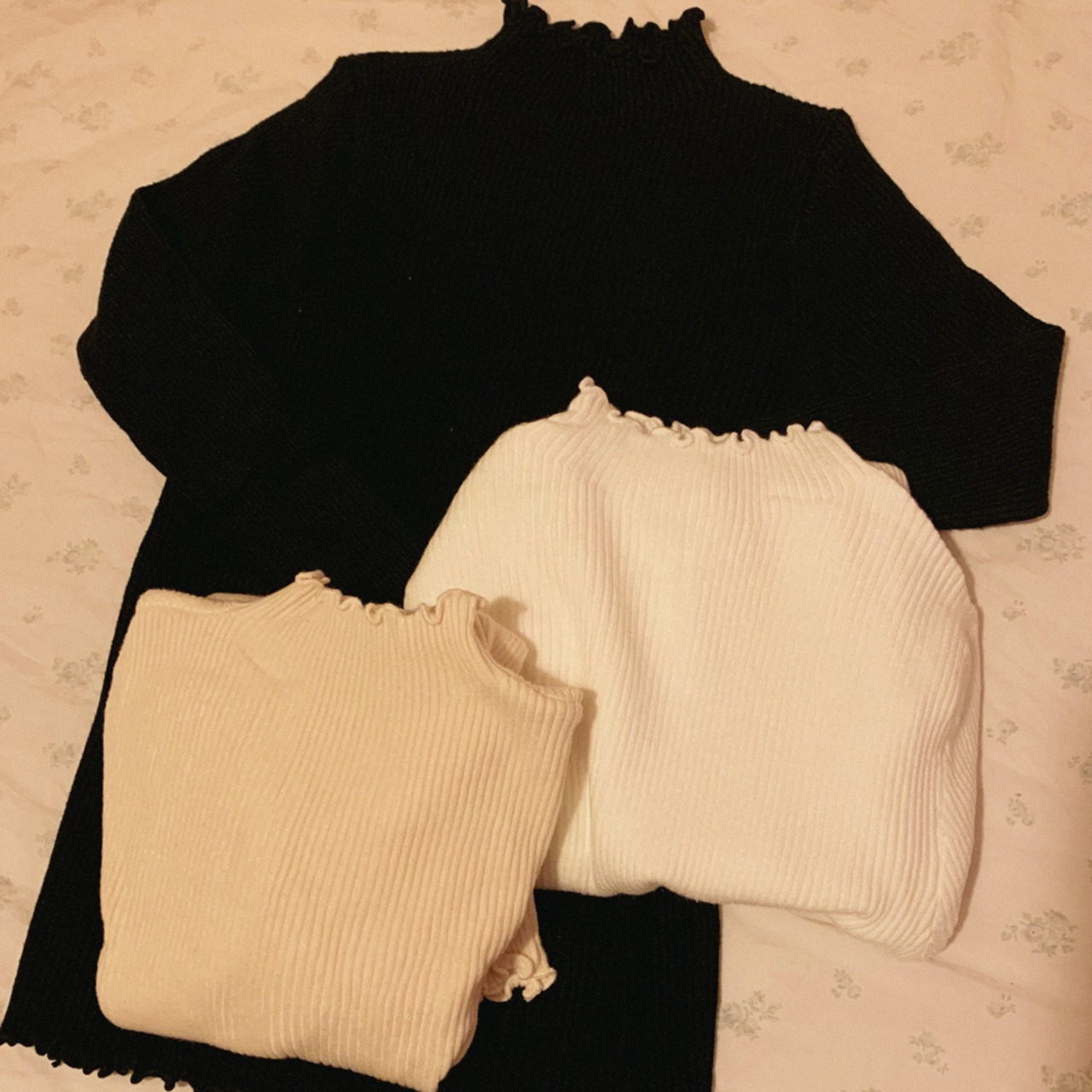 リブネックニット LK515