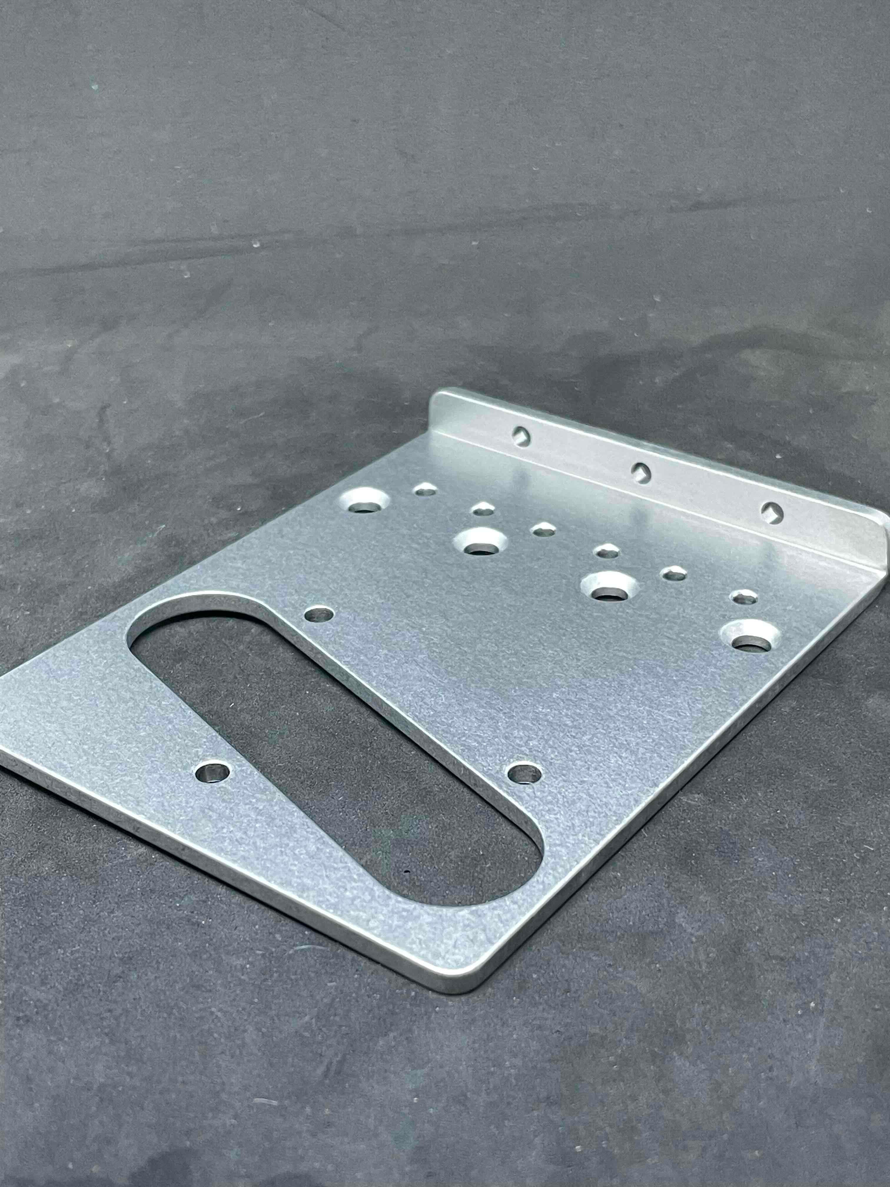 Telecaster Titanium Bridge Plate | tatsuta Titanium Parts
