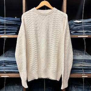 1980'S WOOLRICH CABLE COTTON SWEATER
