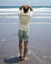 【#Re:room】DESERT CLUB PALM TREE PRINT T-SHIRTS［REC858］