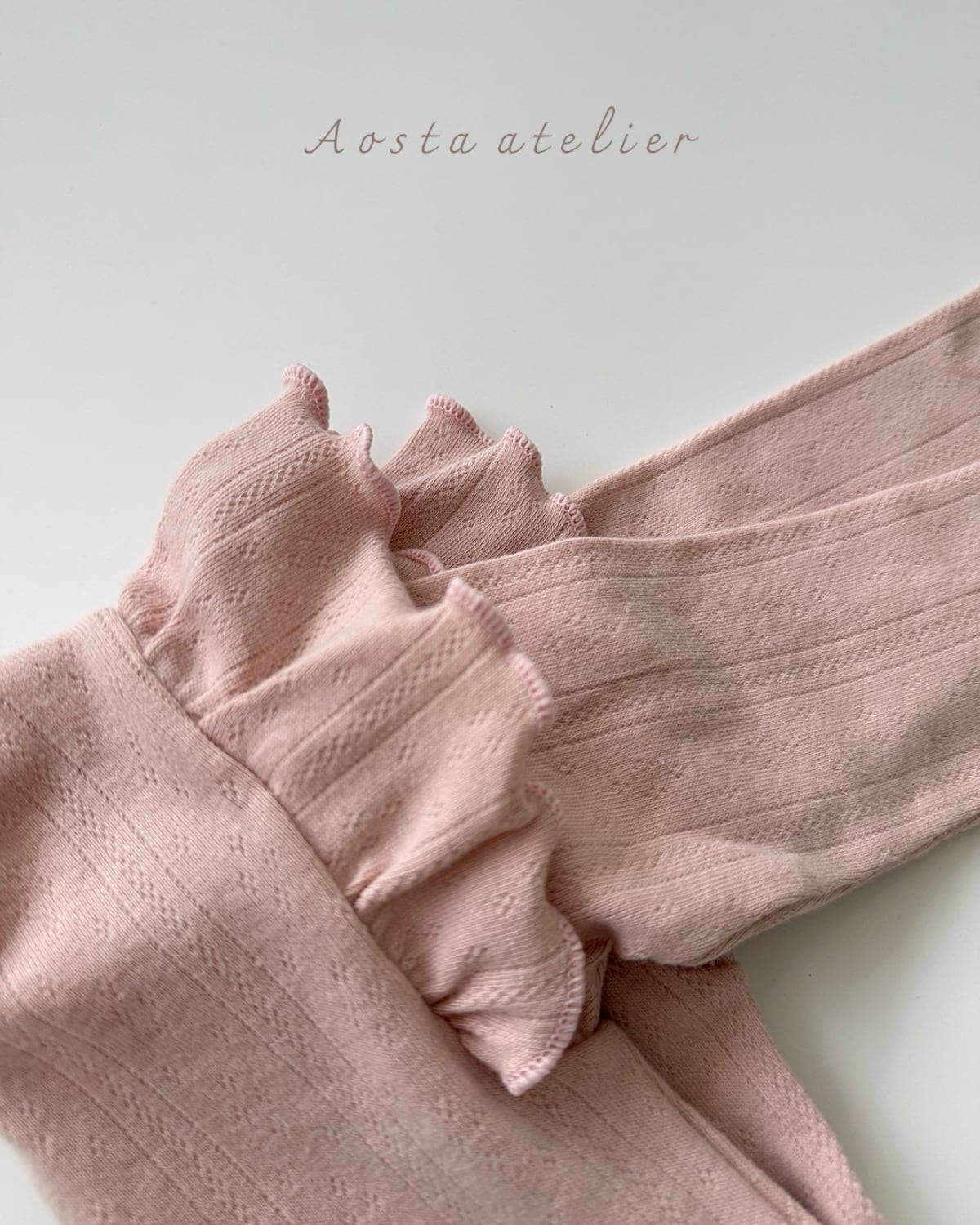 送料無料【予約】/ エンゼルフリルTシャツ / aosta