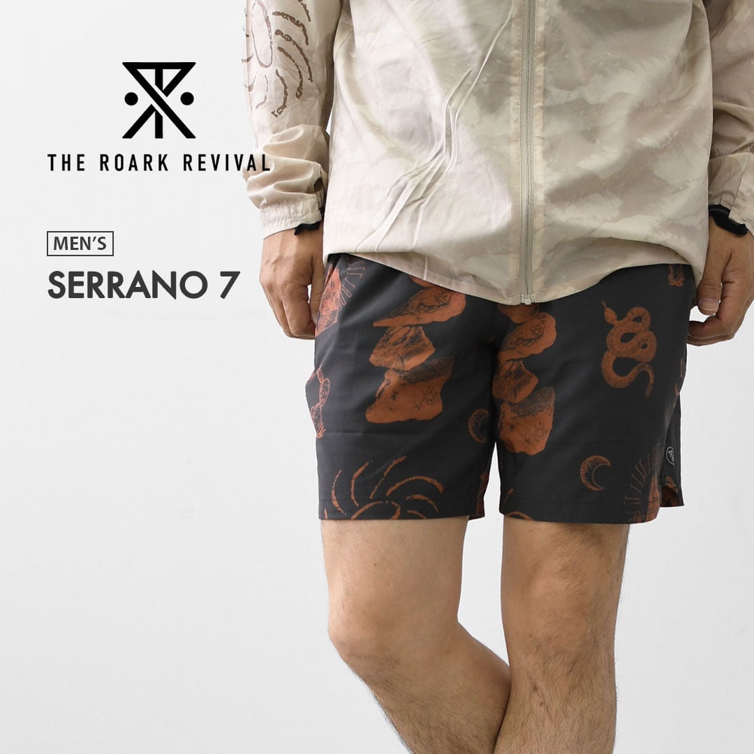 【新品】ランアモック　RUN AMOK　ランニングショーツ　　SERRANO 7 RUN AMOK [ラン アモック] SERRANO 7 [RS378] SERRANO 7・ショート