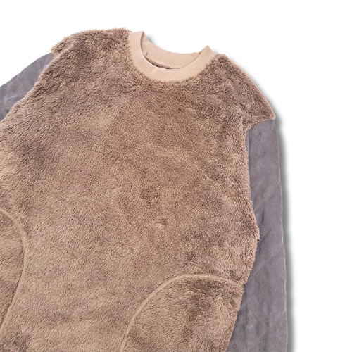 MODEM DESIGN -  boa×quilting crew (beige)