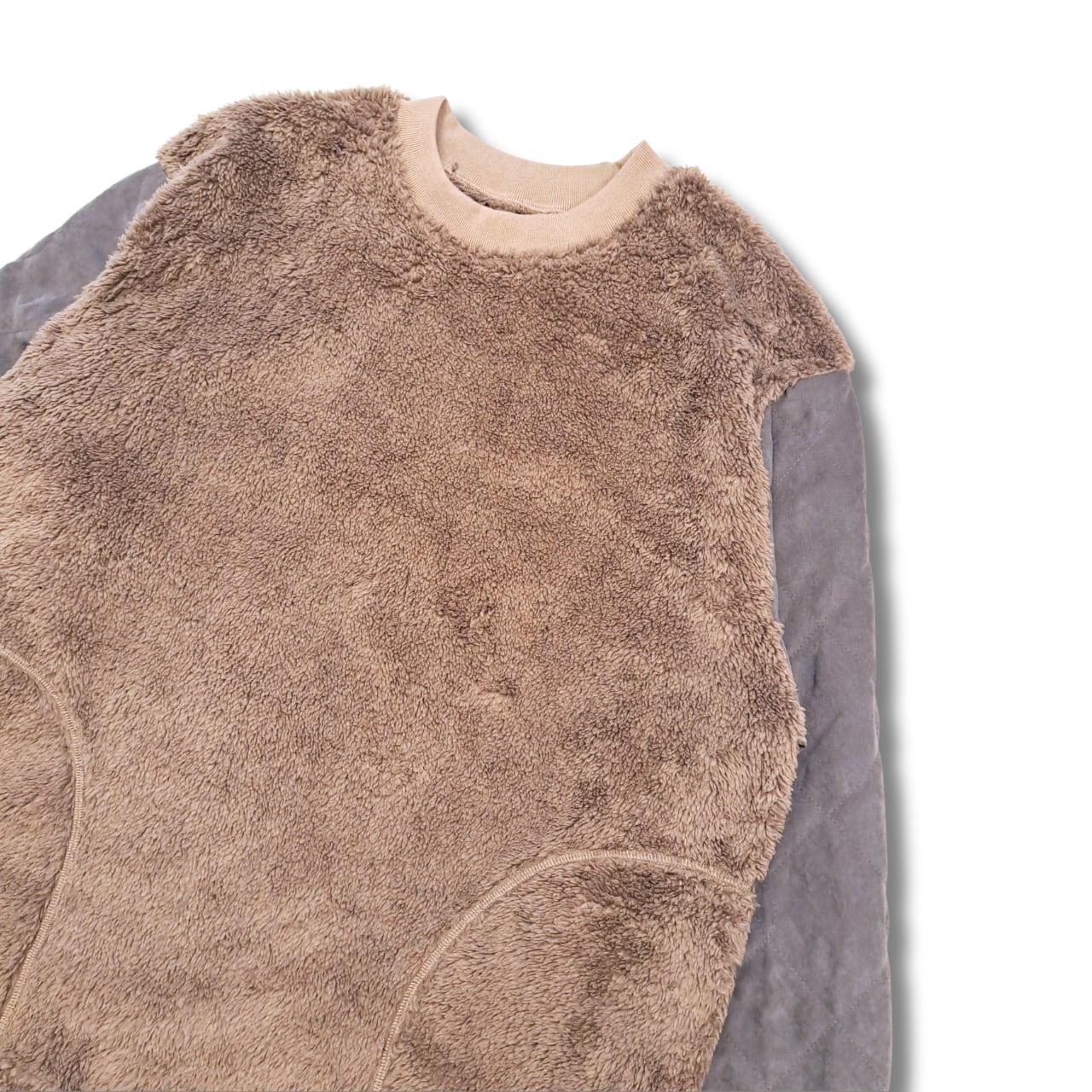 MODEM DESIGN - boa×quilting crew (beige)