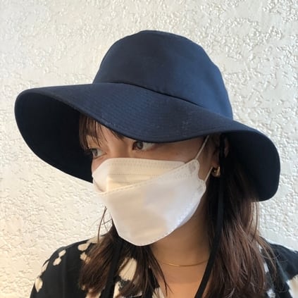 スタジオ ニコルソン BONDED/C WIDE BRIM ハット-