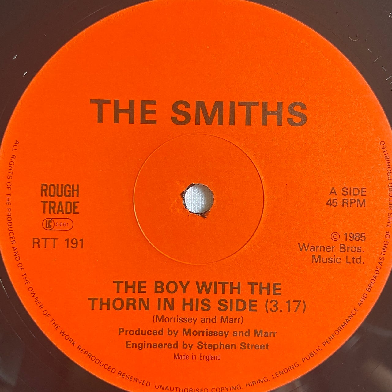 12EP】The Smiths – The Boy With The Thorn In His Side | マメシバ