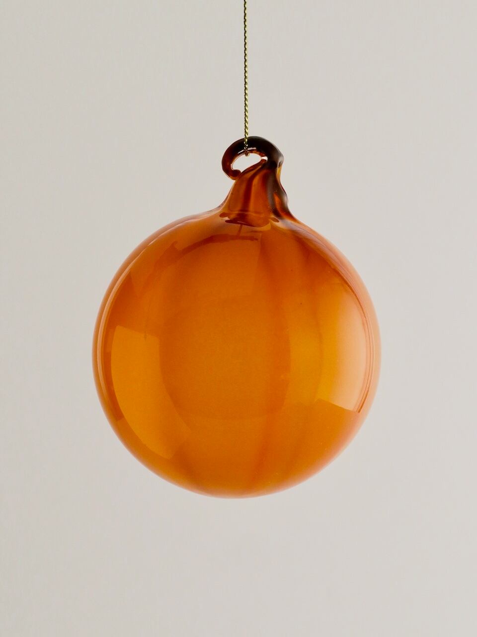 クリスマスオーナメント ガラスボール ハニー｜Glass Ornament