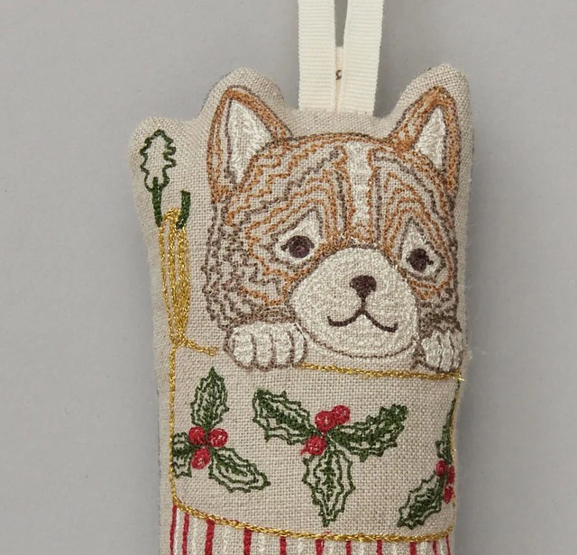 CORAL&TUSK [Kitty Stocking Ornament] 靴下に入った子猫オーナメント(コーラル・アンド・タスク)