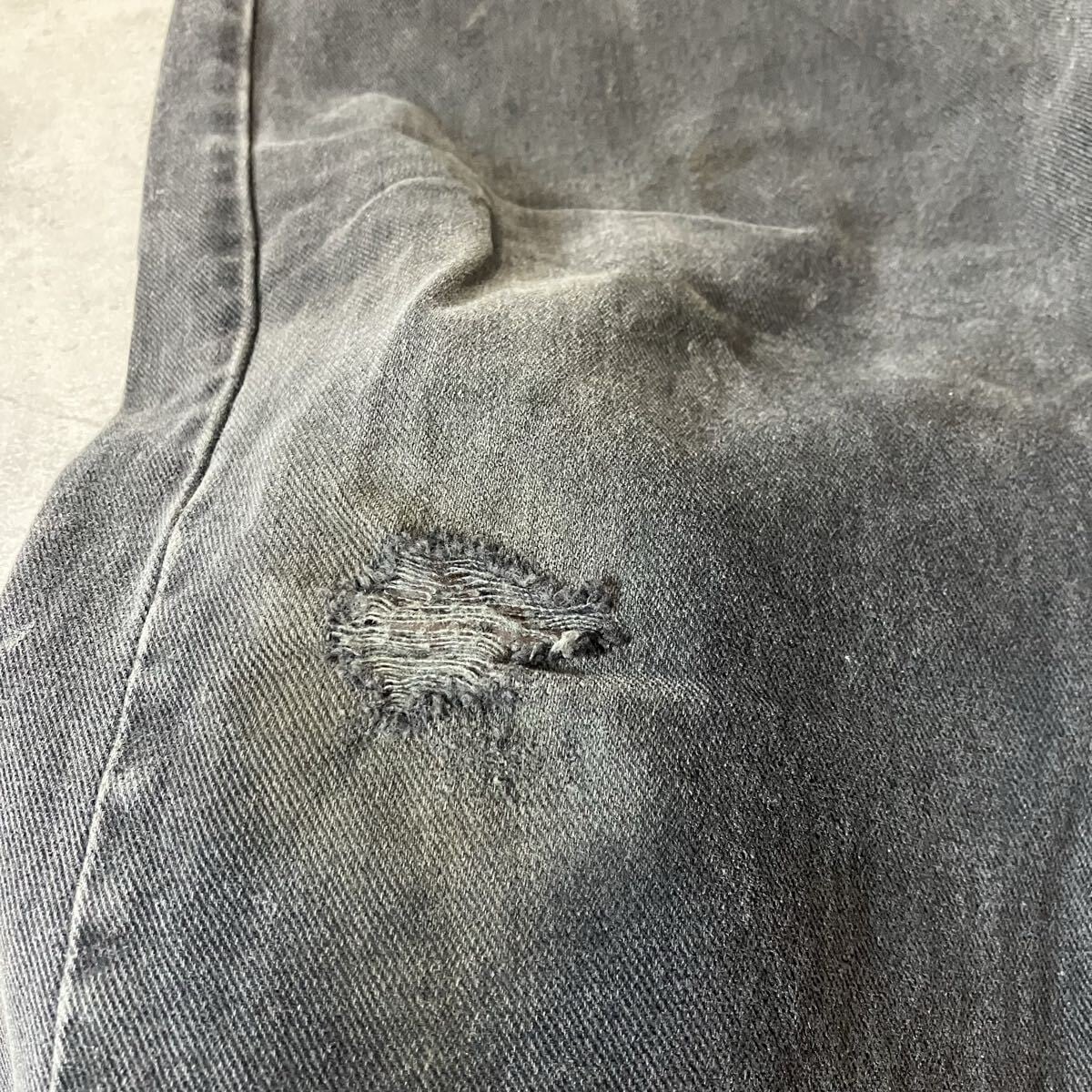 00s Levi's 505 ブラックデニム カナダ製 フェード W34 L30 リーバイス
