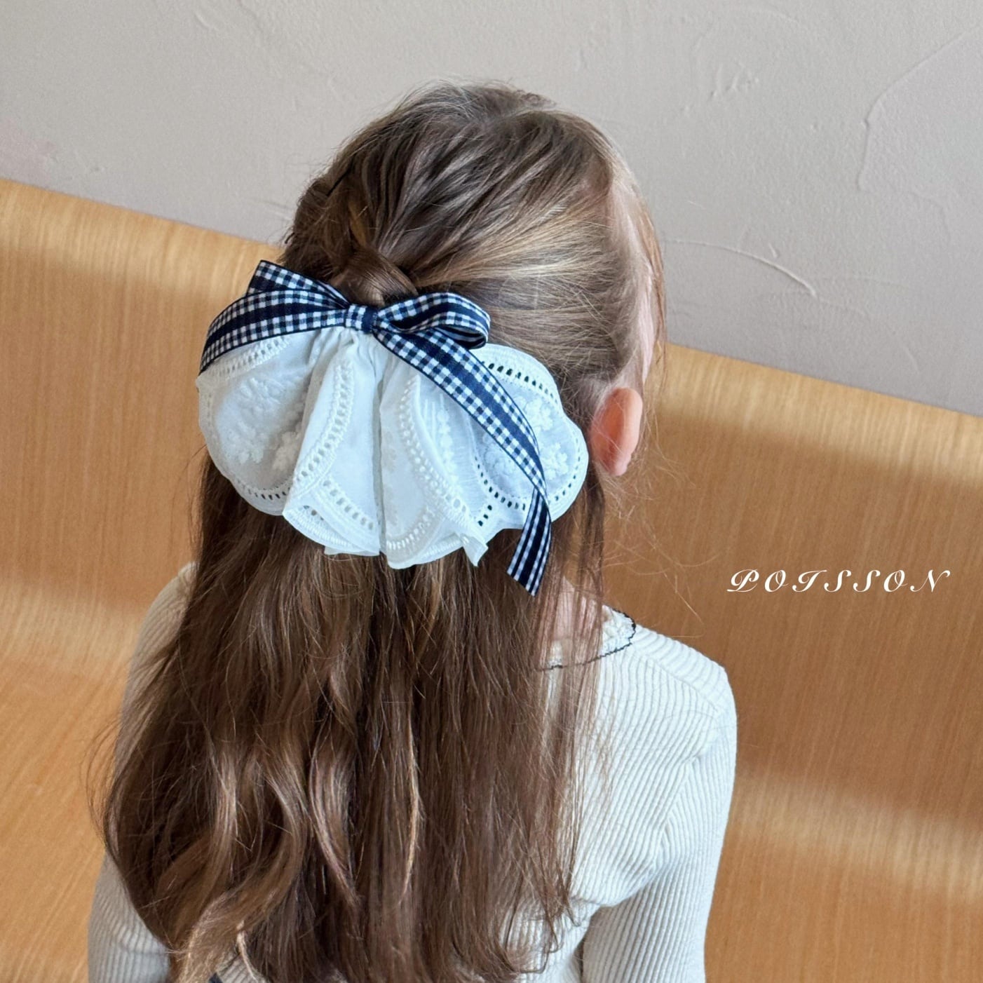 «予約»«poisson» ボリューミーリボンピン