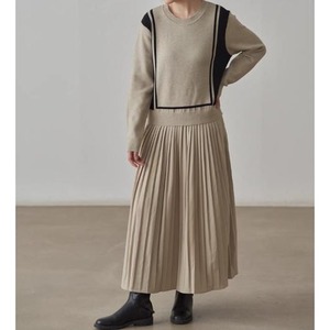 pleats skirt docking one piece N30273